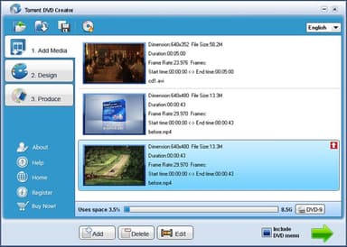 Torrent DVD Creator logo