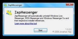 ZapMessenger Messenger Kaldırma Programı 1.0.0 logo