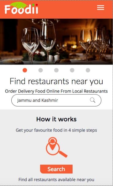 Foodii - Food Order & Delivery APK logo