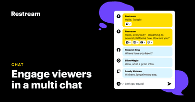Restream Chat logo