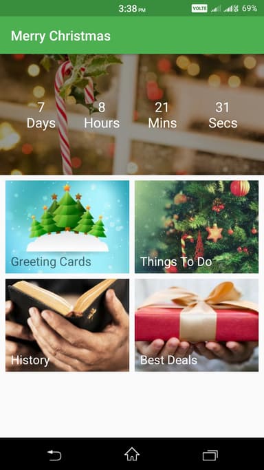 Christmas Cards & Countdown APK logo