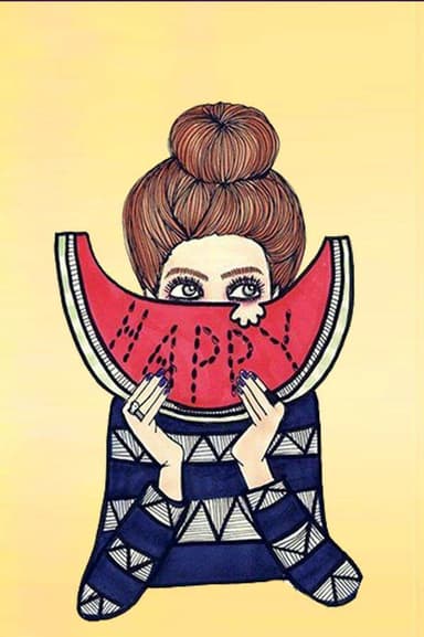 Girly m MUAYENE sembolik yapı logo