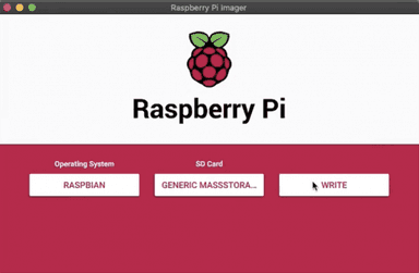 Raspberry Pi Imager logo