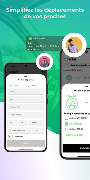 Carius - Ambulances et TAP APK logo