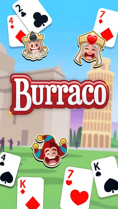 Burraco: ücretsiz kart oyunu MUAYENE logo