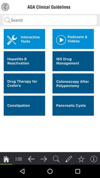 AGA Clinical Guidelines APK logo