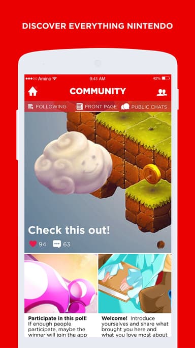 1Up Amino for Nintendo APK logo