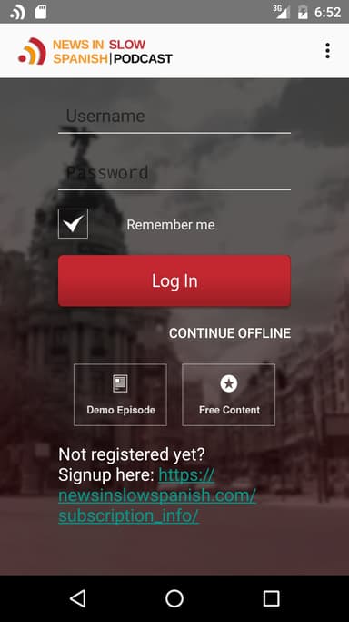 News in Slow Spanish APK logo