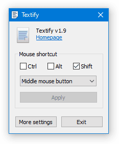 Textify logo