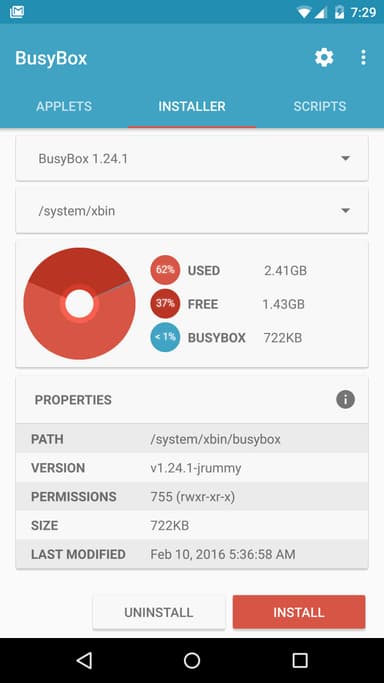 BusyBox for Android APK logo