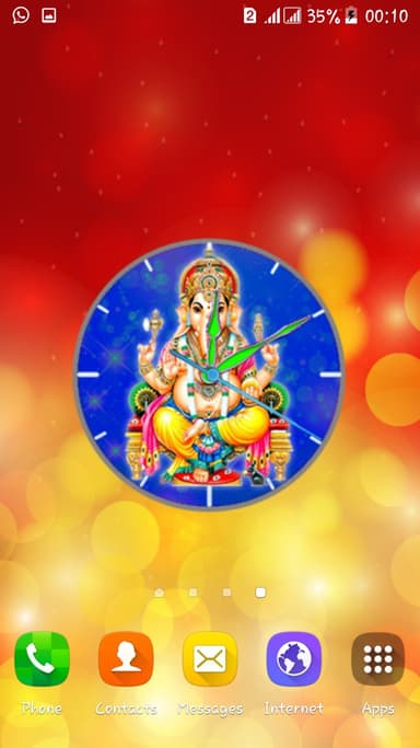Ganesh Clock LiveWallpaper APK logo