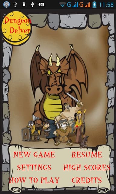 Dungeon delver MUAYENE logo