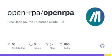 OpenRPA logo