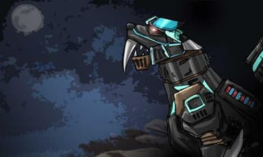 Dino Robot Smilodon Siyah MUAYENE logo