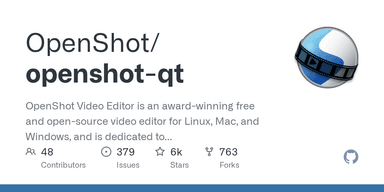 OpenShot Video Editor logo