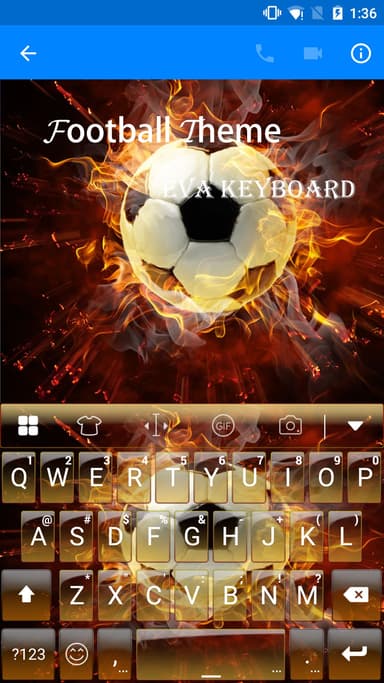 DiyGif MUAYENE futbol -Eva Klavye : logo