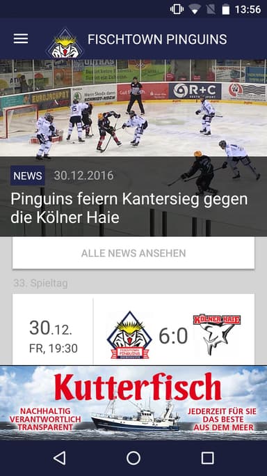 Fischtown Pinguins MUAYENE logo