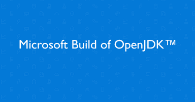 Microsoft Build of OpenJDK with Hotspot 17 logo