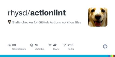 actionlint logo