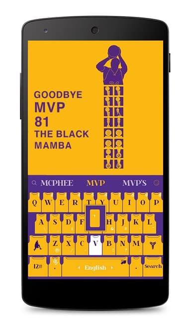 LA Basketball Kobe Keyboard APK logo