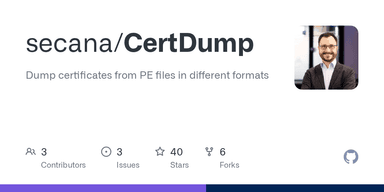 CertDump logo