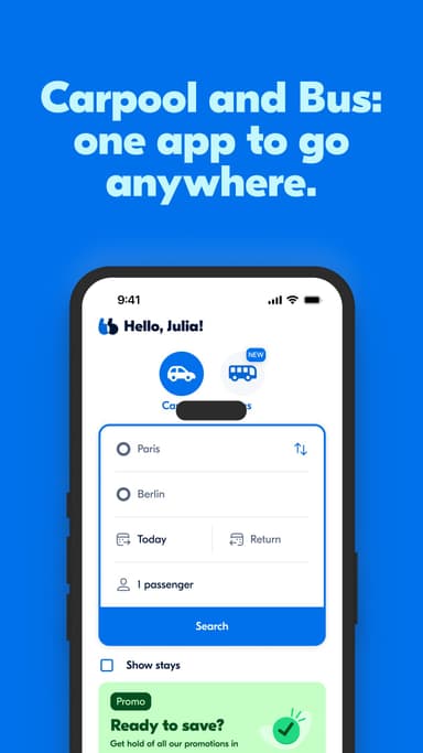 BlaBlaCar, Trusted Carpooling APK logo