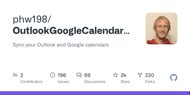 Outlook Google Calendar Sync (Alpha) logo