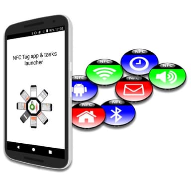 NFC Tag app & tasks launcher APK logo
