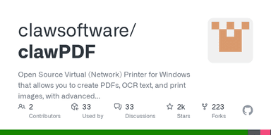 clawPDF logo