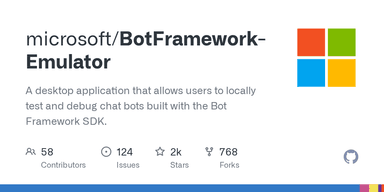 Bot Framework Emulator logo