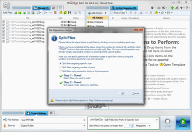 Batch File Split & Join Free Edition logo