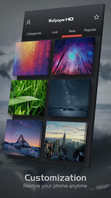 Backgrounds (HD Wallpapers) APK logo