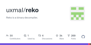Reko decompiler logo