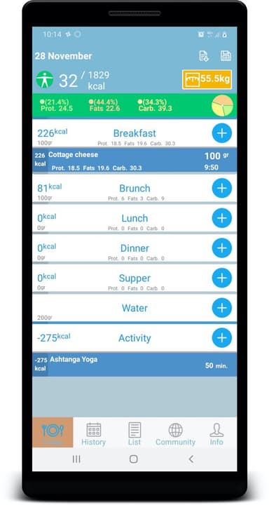Kalorienrechner Dietagram APK logo