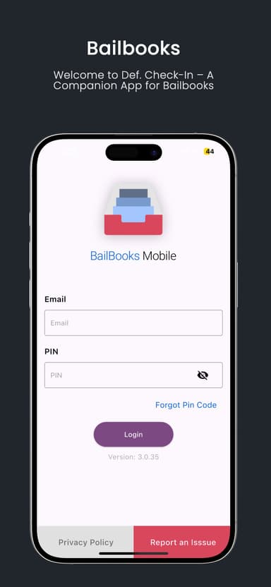 Bailbooks Davalı App MUAYENE logo