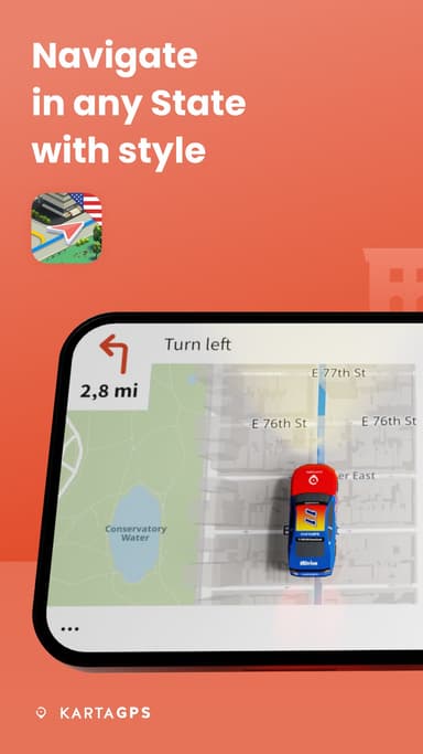 Karta GPS - Offline Navigation APK logo