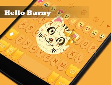 Merhaba Barnny Emoji Klavye MUAYENE logo