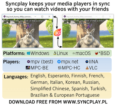 Syncplay Beta logo