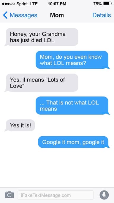 iFake Text Message APK logo