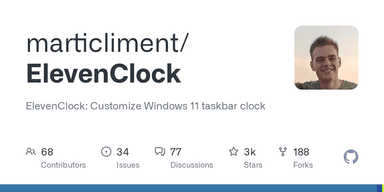 ElevenClock logo