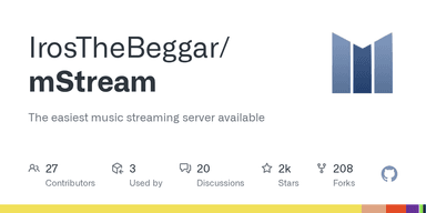 mStream Server logo