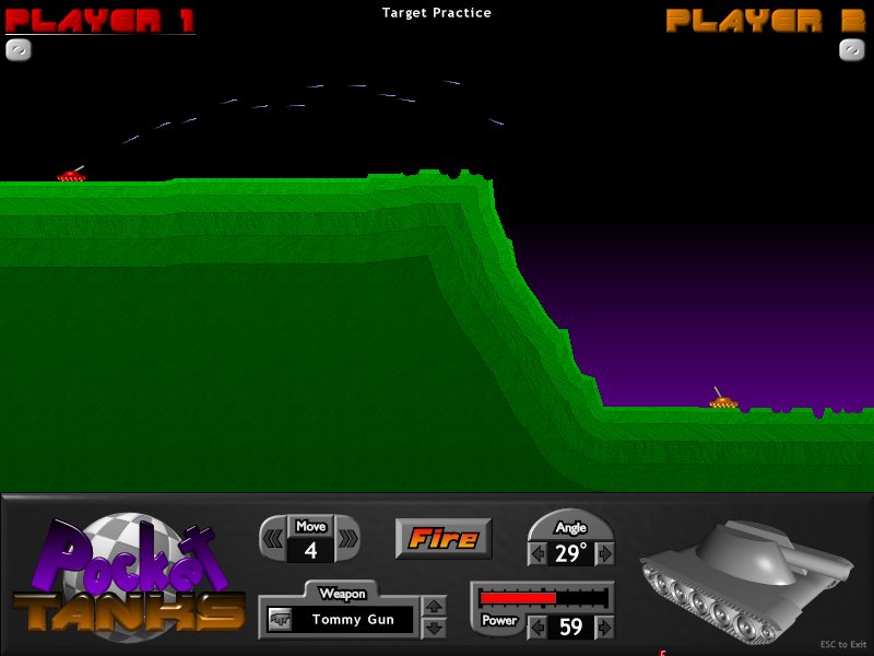 Pocket Tanks 1.2 screenshot 2