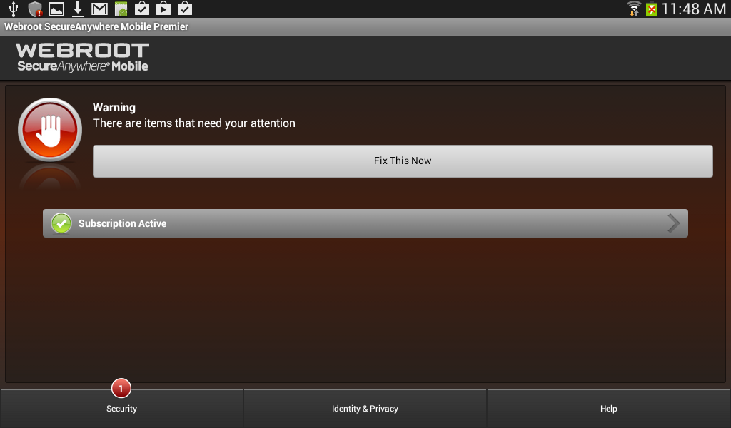 Security - Premier - screenshot