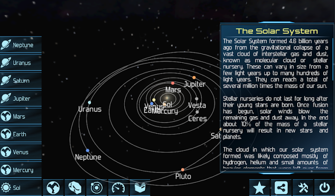 Solar System Explorer HD Pro v2.6.31 APK screenshot 6