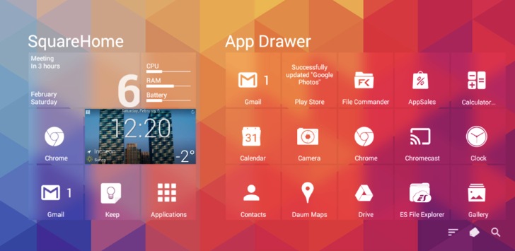 SquareHome 2 Premium - Win 10 style v1.2.2 APK screenshot 2