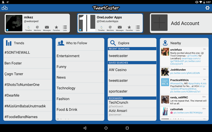 TweetCaster Pro for Twitter v9.2.6 APK screenshot 4